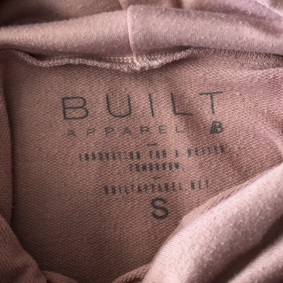 Built Apparel Hoodie- Mauve - Picture 2 of 2